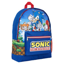 Sonic TheHedgehog  Backpack Large Capacity School Bag for Children Teens