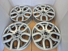 4x GENUINE SILVER MINI COOPER