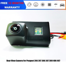 HD Car Reverse Backup Camera For Peugeot 206 CC 207 CC 306 SW Number Plate Light