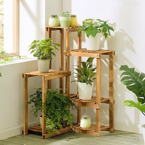 Wooden plant stand wedding - wooden,