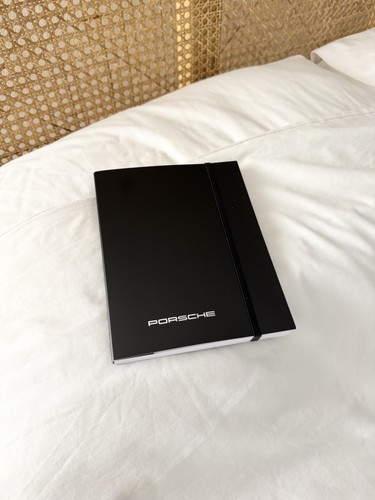 Porsche notepad and pen - porsche,