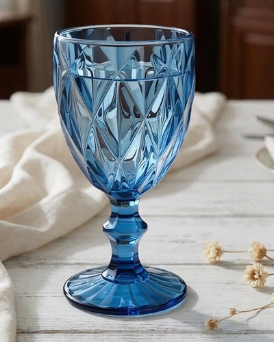 Set 6 embossed wine - set,