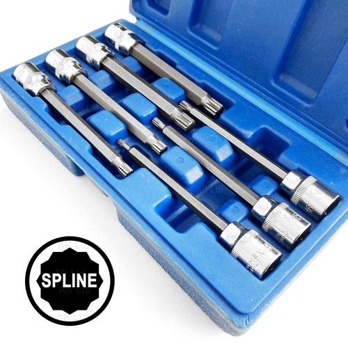 Spline socket set drive - spline, 3/8"