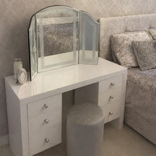 Modern Triple Dressing Table