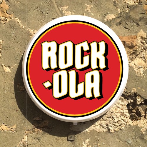 Rock ola jukebox lighted - rock-ola,