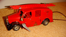 Vintage Tinplate Tri-ang Minic 62M Fire Engine