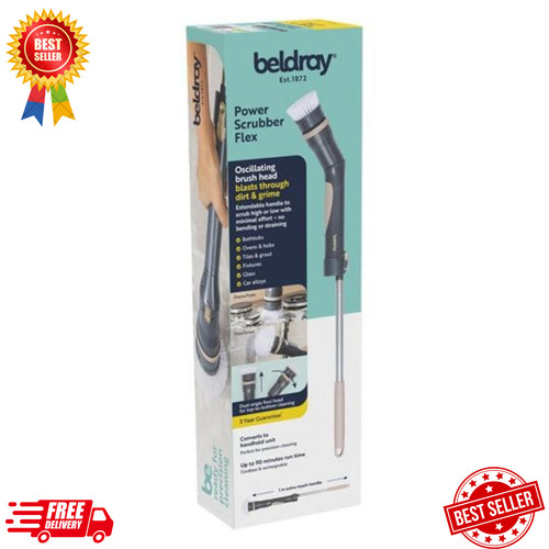 Beldray power scrubber flex - beldray,
