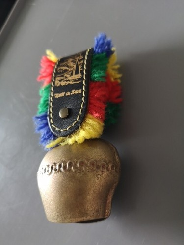 Vintage rare brass cow bells - cow,