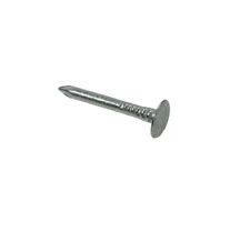 Extra Large Head Galvanised Clout Nails - 40mm x 3mm Roofing Felt Shed Nails.