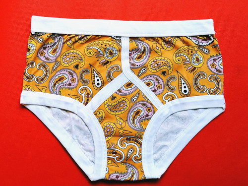Men front briefs retro - front,