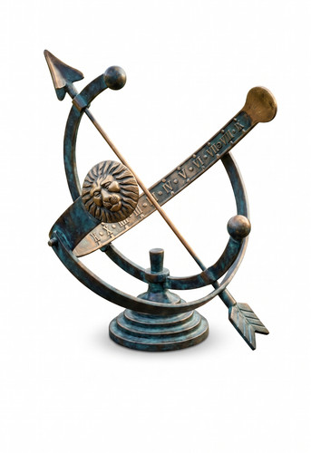 Inch armillary sundial a - 18-inch,
