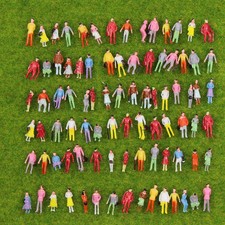 model railway 19mm people figure painted  TT gauge 1:120