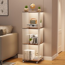 4-Layer Acrylic Bookshelf