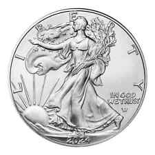 2024 US Mint 999 Silver 1 oz American Silver Eagle Silver Coin