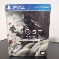 Ghost of Tsushima Special Edition Steelbook PS4 Brand New & Sealed OOS
