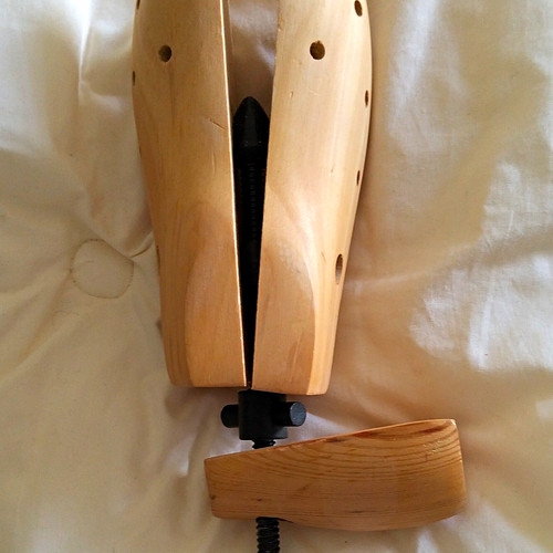 Wood adjustable shoe - wood,