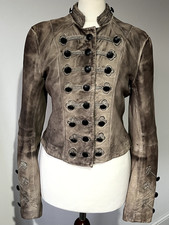 All Saints Brocade Leather