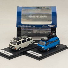 Brand New Mortal 1:64 VW T3 Van Collection Diecast Toys Car Model Miniature Gift