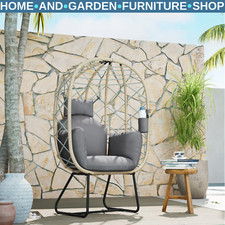 Rattan Egg Chair with Cushion