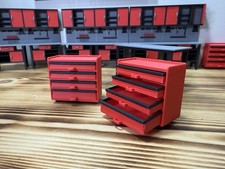 Diorama 1/18 Garage - Lot of 2 Workshop Servants Red/Black 1:18 - 3D Creation »