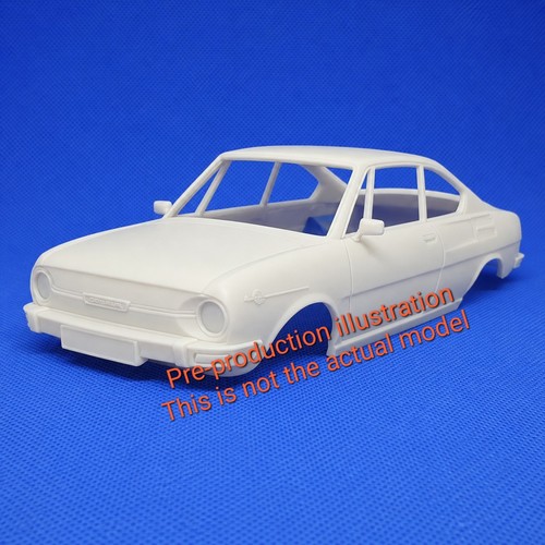 Skoda 110r slot car body - 1/32,