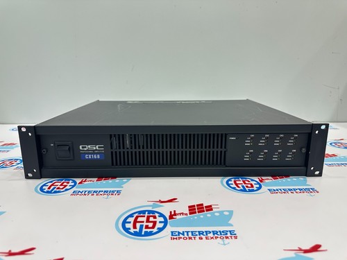 Qsc cx168 channel - cx168, 8-channel