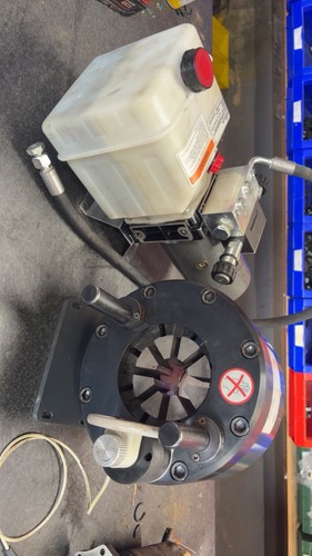 Hydraulic hose crimper 12v - ,