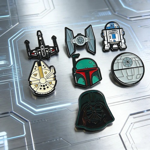 7pcs star wars enamel - 7pcs, pin