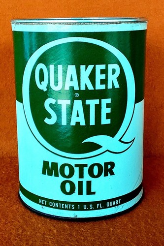 Quaker state motor oil - state, rare