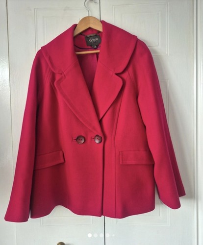 Alexon vibrant pink wool blend - alexon,