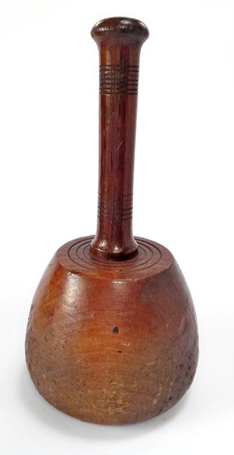 Antique hand turned treen - antique,