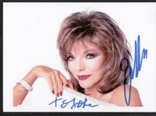 Joan Collins genuine authentic