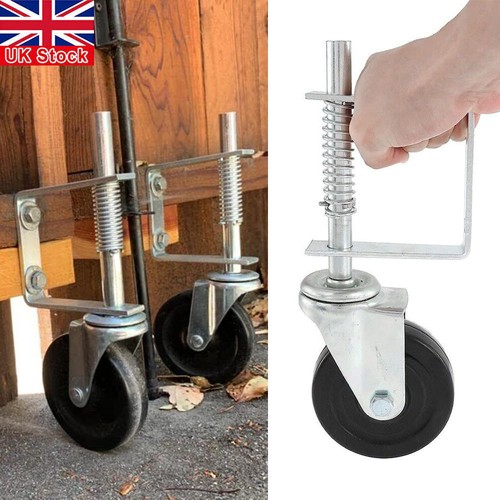 Heavy duty gate wheel spring - duty,