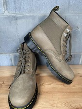Dr. Martens 101 Streeter Ankle Boots In Olive Size 10 Uk