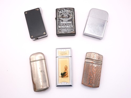 Vintage lighters untested - x6,