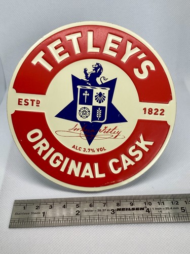 Tetley original cask - cask, metal