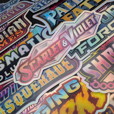 Pokemon Binder Stickers - All