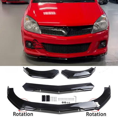 Gloss front bumper splitter - gloss,