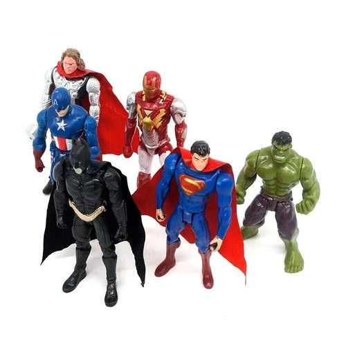 Superhero figures set iron - superhero,