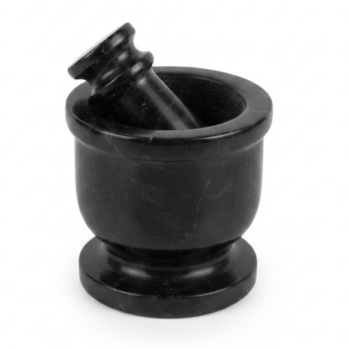 Marble mortar and pestle 5 - marble,