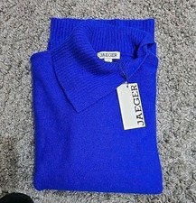 JAEGER Bright Blue Ladies Jumper Size M