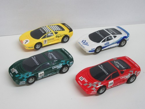 Micro scalextric 4x jaguar - scalextric,