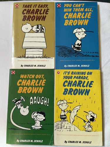 Charlie brown books - x,