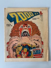 2000AD Comic Prog #72 July 8th