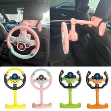 Steering Wheel Toy Car Simulated Driving Wheel Electric Musical Pretend Toys UK