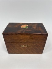 Fine Antique Globe Oak Box