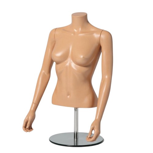 Flesh tone female - female, torso