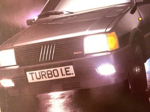 Fiat uno turbo 1980s - 1980s,
