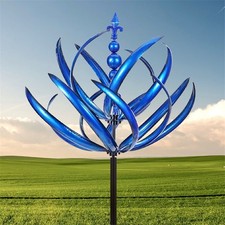 2025 Magical Garden Metal Windmill Steady Wind Spinner Sculpture Catcher Outdoor