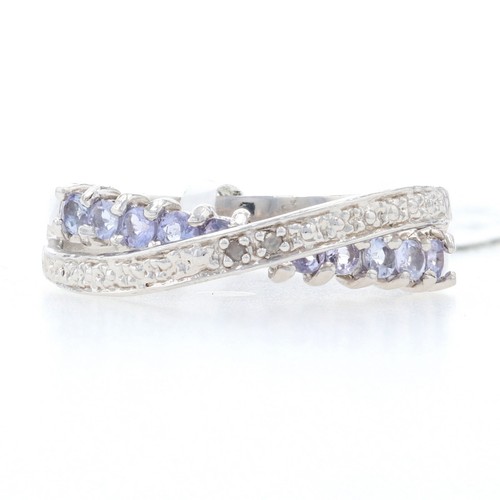 New tanzanite bypass ring - tanzanite,